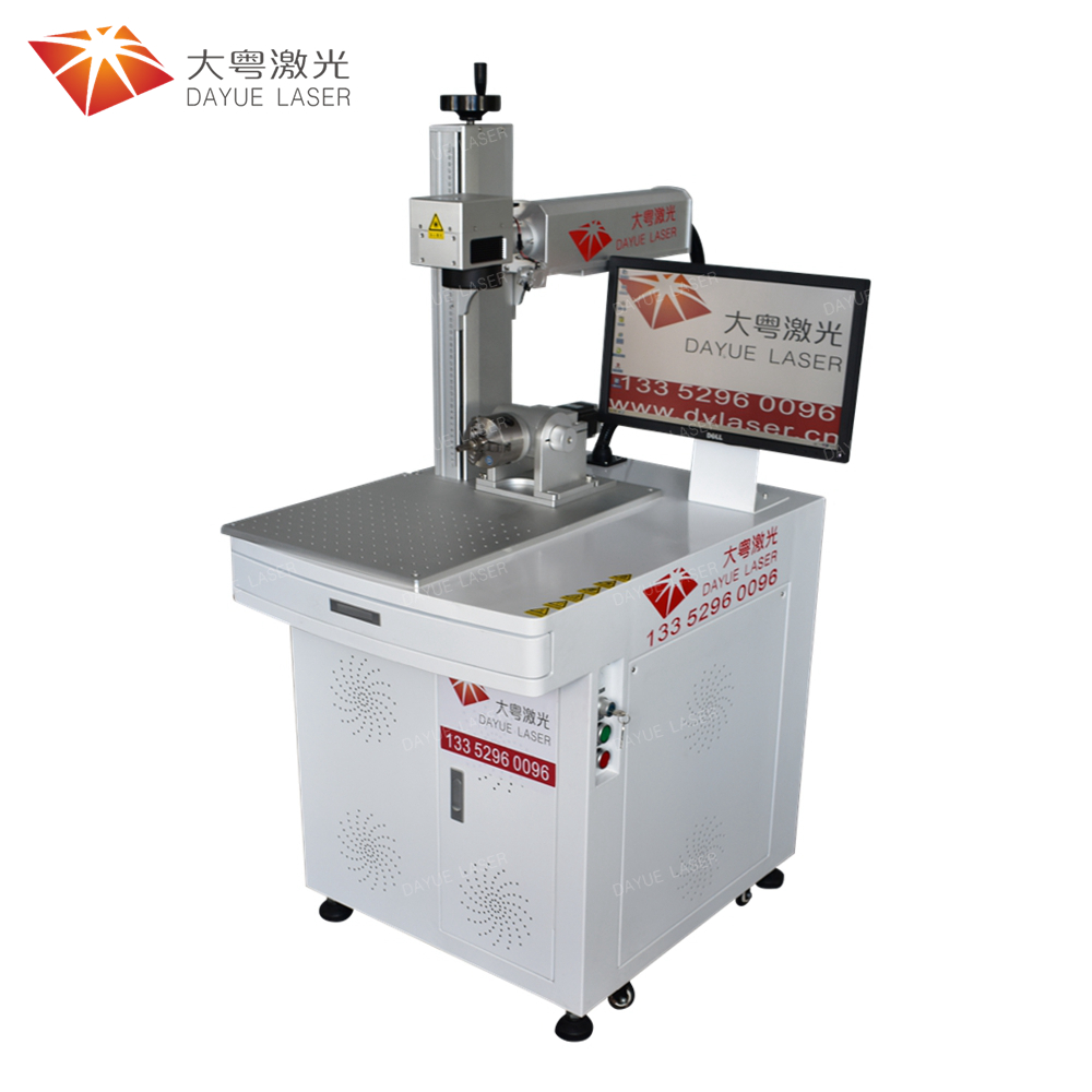 一軸旋轉光纖激光打標機