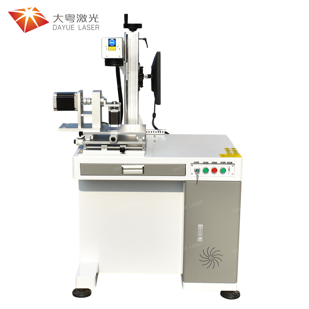 二維二軸旋轉光纖激光打標機